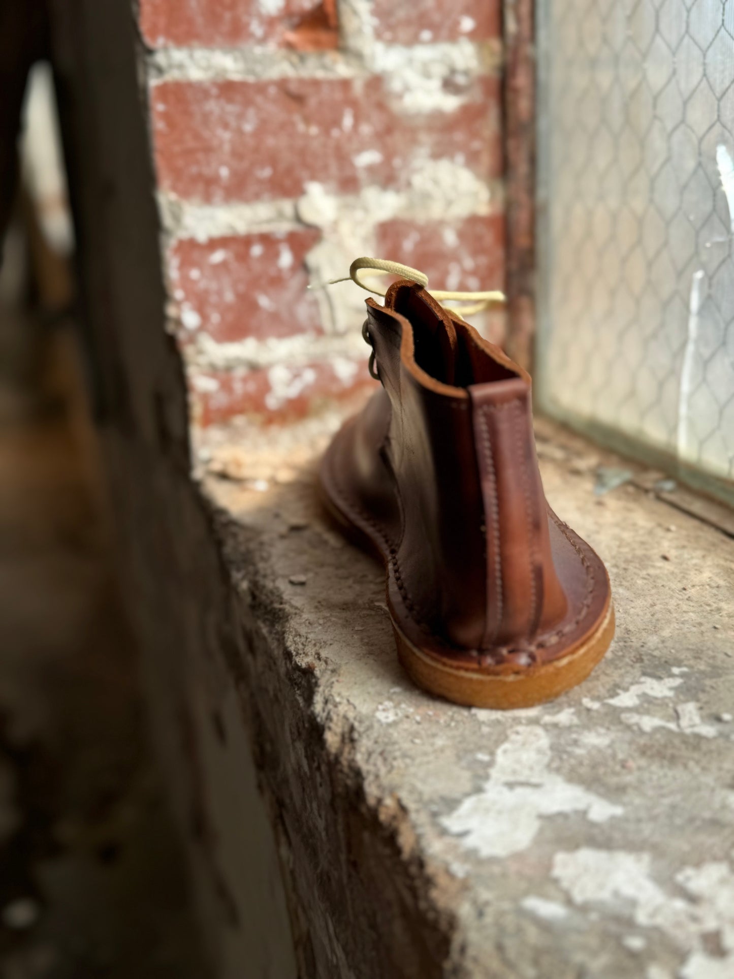 Dimovi Desert Boots - Chestnut Brown