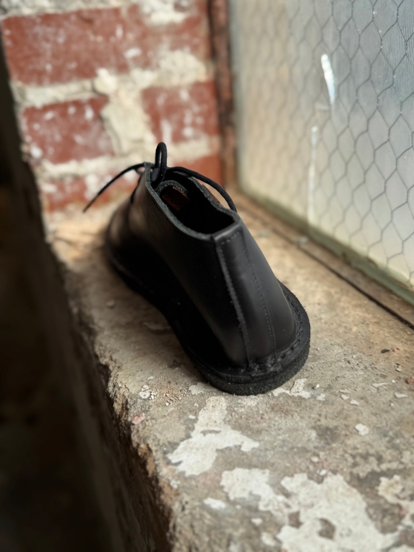 Dimovi Desert Boots - Black Black Black