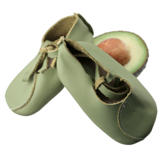 One-Peace Handmade Leather Shoes - Avocado